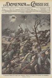 The Italian counterattack of May 14 near Monfalcone, ending with the capture of 254...